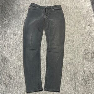 Hudson Krista super skinny grey jeans size 25